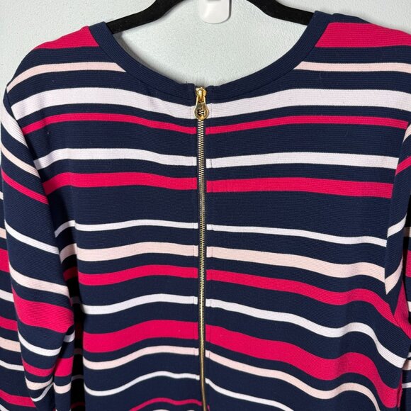 Draper James Eloquii Collaboration Striped Ottoman Dress Plus Sz 22 Career Offic - Picture 6 of 13